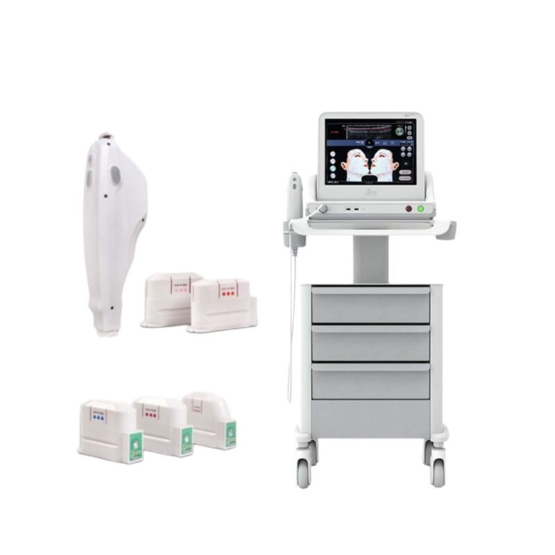 Hifu machine for face lifting firming anti-wrinkle skin care machine with 4.5 3.0 1.5 8.0 13.0mm hifu cartridges