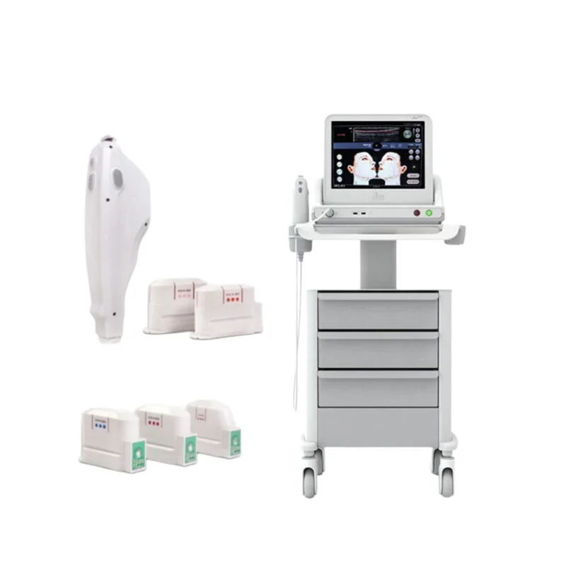 Hifu machine for face lifting firming anti-wrinkle skin care machine with 4.5 3.0 1.5 8.0 13.0mm hifu cartridges