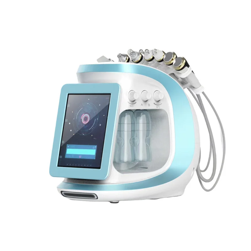 8 in 1 Smart Ice Blue Analyzer Multifunction Facial Machine Diamond Hydro Dermabrasion Hydrafacial Aqua Peel