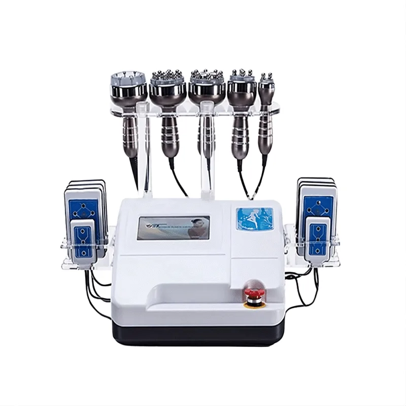 6 in 1 Ultrasonic Lipolaser Cavitation Body Slimming Machine