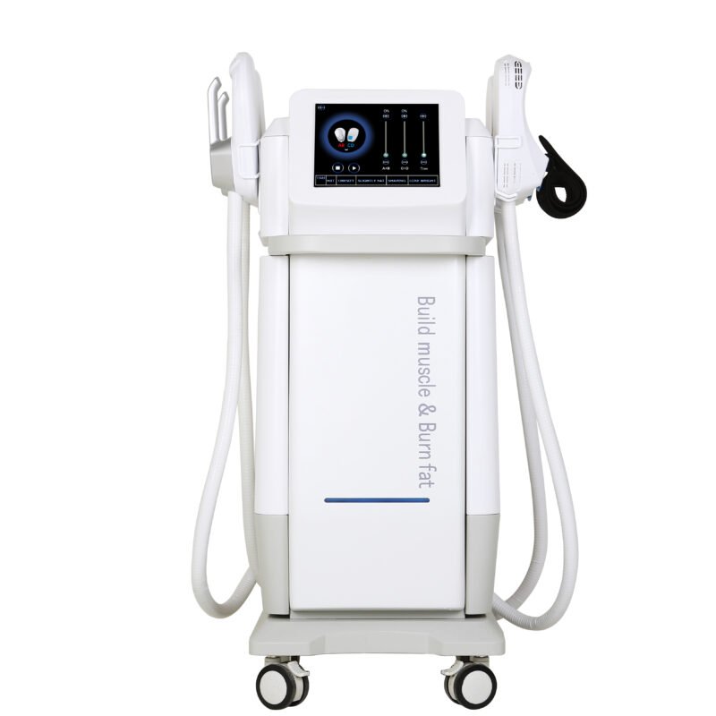 4-Handle HIFEM Body Sculpting Machine Build Muscle Burn Fat