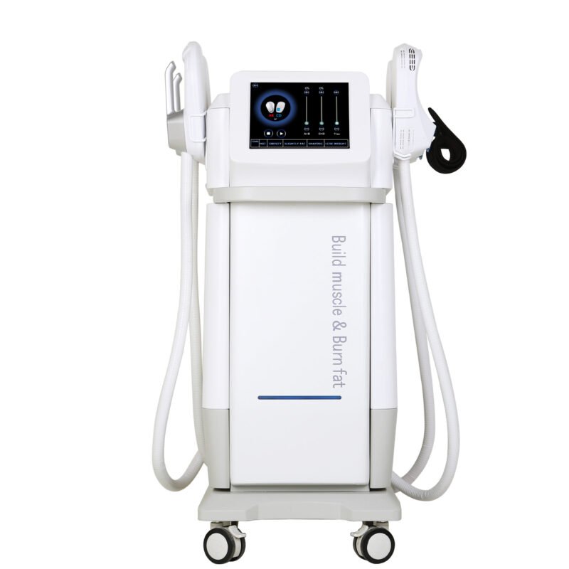 4-Handle HIFEM Body Sculpting Machine Build Muscle Burn Fat